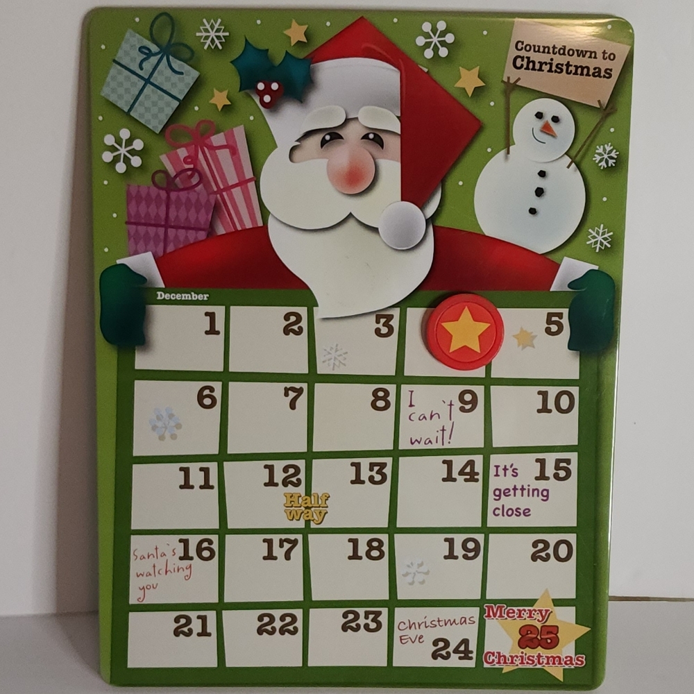 🌟 3 for $15 Deal! 🌟The Tin Box Company Christmas Countdown calendar